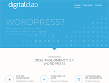 Tablet Screenshot of digitalclap.com